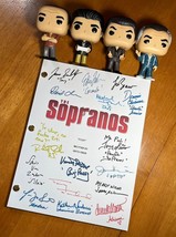 The Sopranos Pilot Script Signed- Autograph Reprints- Tony Soprano- 70 Pages - £19.92 GBP