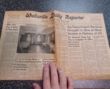 Rare Flying Saucer UFO Original Newspaper  &amp; Article August 2 1952 Wells... - $49.49