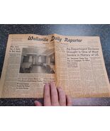 Rare Flying Saucer UFO Original Newspaper  &amp; Article August 2 1952 Wells... - $904.22 MXN