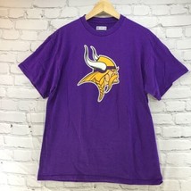 NFL Team Apparel Vikings T Shirt Peterson 28 Mens Sz L - $24.74