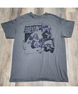 Olivia Rodrigo Official Merch Vampire Lyrics Shirt Size L Tonal Gray Col... - €16,92 EUR