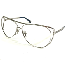 Coach Eyeglasses Frames HC 7036 Natalie L069 Silver Round Oversized 60-13-135 - £51.39 GBP