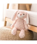 Soft Long legs baby appease toy Pink Bunny Grey Teddy Bear Stuffed doll ... - £10.48 GBP