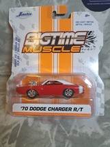 Jada Toys &#39;70 DODGE CHARGER R/T  BIGTIME MUSCLE  1:64  RED - $8.60