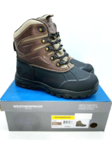 Men’s Clint Weatherproof Memory Foan Boots - Brown , US 12 - £23.35 GBP