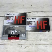 1 Sony HF 90 Normal Bias Blank Cassette 2 HF 60 Sealed New - £6.25 GBP