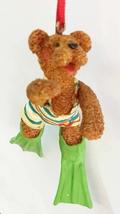 Holly Bearies Swimming Ornament (Flippers) - $17.50