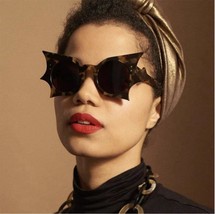 2024 Butterfly Vintage Sunglasses Women Bat Punk Eyewear Women/Men Funny Glasses - £15.21 GBP