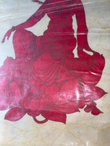 Vintage Batik Art Rare &amp; Original Handmade 20x30 Jun-Huang Kwan-Yin - $128.69