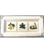 Williams Sonoma Rectangle Ceramic Serving Tray Ceramiche Arianna Made in... - £23.59 GBP