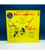 Vinyl Record LP 12 inch 12&quot; case vtg music Man of La Mancha musical play... - £10.85 GBP