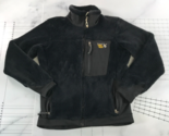 Mountain Hard Wear Fleece Jacket Womens Medium Black Full Zip Pockets Mo... - $39.59