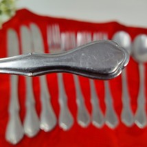 10 pc Pfaltzgraff Briarwood Stainless Steel Flatware Lot Fork Spoon Butt... - $24.98