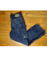 Vintage Levi&#39;s Silvertab Carpenter Jeans Size 34x32 Baggy Hip Hop 90s Y2K - £47.39 GBP