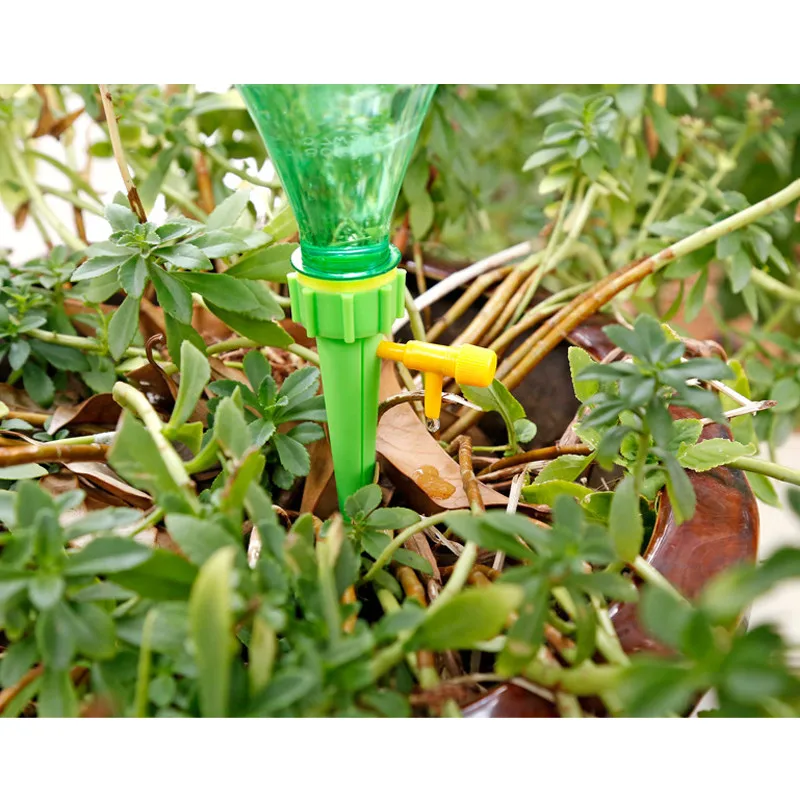 House Home 12pcs Auto Drip Irrigation Watering System Automatic Watering Spike f - £19.75 GBP