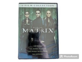 4 Film Keanu Matrix Reloaded Revolutions Animatrix DVD Set 2016 Widescreen New - £7.10 GBP