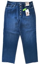 Sincerely Jules Mom Stovepipe Jeans High Waist Size 11 / 30 Dark Blue SJ... - £15.48 GBP