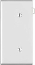 Leviton PSE14-W 905-Pse14-00W Blank Sectional Wall Plate, 1 Gang, White - £11.98 GBP