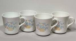 Corelle, Country Cornflower Cups/Mugs Set of (4) - £39.56 GBP