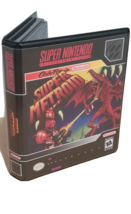 Super Metroid Nintendo Game CASE ONLY Quality SNES Protector Box NO GAME - £10.20 GBP