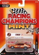 Racing Champions Arnie Beswick 1969 Pontiac GTO 1/64 Scale Diecast R1 vB #2 - $250.54 MXN