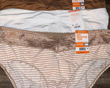Warners Womens Hipster Underwear Panties Polyester Blend 3-Pair Lace (B)... - $22.02