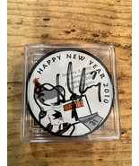 Douglas Murray Signed New Year 2010 San Jose Sharks NHL Hockey Puck W/ Case - $685.23 MXN