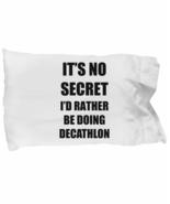 Decathlon Pillowcase Sport Fan Lover Funny Gift Idea for Bed Set Standar... - £17.18 GBP