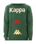 Kappa Knit Hoodie Sweater 381367W Kasmart Green Mens Authentic Rare S, X... - £90.43 GBP