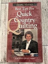 Debbie Mumm’s Best Tips &amp; Techniques for Quick Country Quilting Sealed V... - £7.49 GBP
