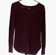 American Eagle Normcore Preppy Purple Casual Round Neck Long Sleeve Swea... - $21.52 CAD
