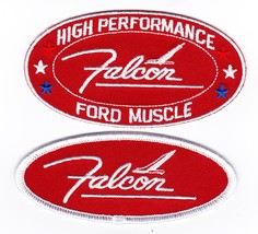 FORD FALCON (RED) SEW/IRON ON PATCH BADGE EMBROIDERED RANCHER - $12.99