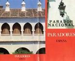 Parador Nacional Booklet Paradores Espana Spain Hotels1980 - £14.31 GBP