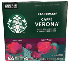 Starbucks, Caffè Verona Dark Roast K-Cup Coffee Pods, 44 Count  exp 9/2025 - £23.89 GBP