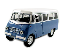 Minibus Nysa N59 Año 1952 Azul / Blanco Escala Deagostini 1:43 Modelo De Coche - £26.20 GBP