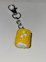 Corn On The Cob Keychain Accessory Vegetable Picnic Food Butter - £6.99 GBP
