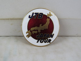 Vintage Tourist Pin - JTB Japan Tour - Inlaid Pin Japan Travel Bureau-In... - $19.00