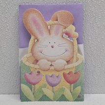 Easter Basket Spring Tulips Bunny Greeting Cards Set of 10 - $17.72