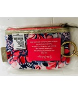 Lilly Pulitzer Zip Top Wallet Wristlet Resort White Party Like a Lobstar... - $21.77