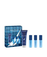 Nautica Blue Fragrance Voyage and Pure Blue 4 Piece Discovery Gift Set f... - $68.33 CAD