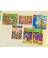 5 Legos Instructions Pamphlets - $19.99