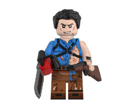 MV Ash Williams Bloody Shirt Evil Dead Horror Movie Minifigure US Shipping Wareh - £5.85 GBP