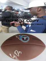 Corey Davis,Tennessee Titans,Signed,Autographed,Nfl Logo Football,Coa,With Proof - £86.34 GBP