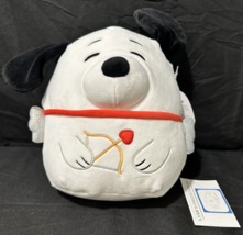 Original Squishmallow Snoopy of Peanuts 8&quot; Cupid Valentine plush stuffed animal - £28.19 GBP