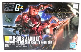 BanDai Gundam HG Universal Century 1/144 #234 MS-06S Char Zaku II Model Kit - £27.77 GBP