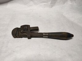 Vintage J.P. Danielson Co. Jamestown N.Y. US 10" Pipe Wrench with Wood H... - $39.99