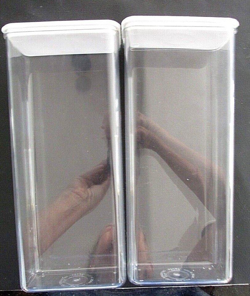 2 COPCO Clear Plastic + Lids Spaghetti Containers + Server + Measure - $11.99