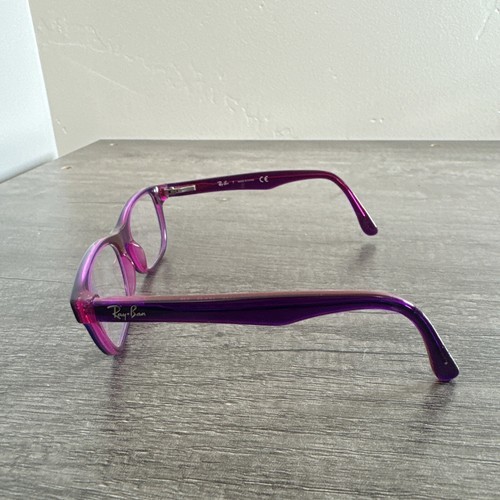 Ray Ban Kids Eyeglasses Purple Full Rim RB1555 3666 FRAMES ONLY  46-16-125 Item image 4