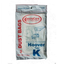Hoover Type K Canister 2 Ply Vacuum Paper Bags 3 Pack EnviroCare - $151.23 MXN