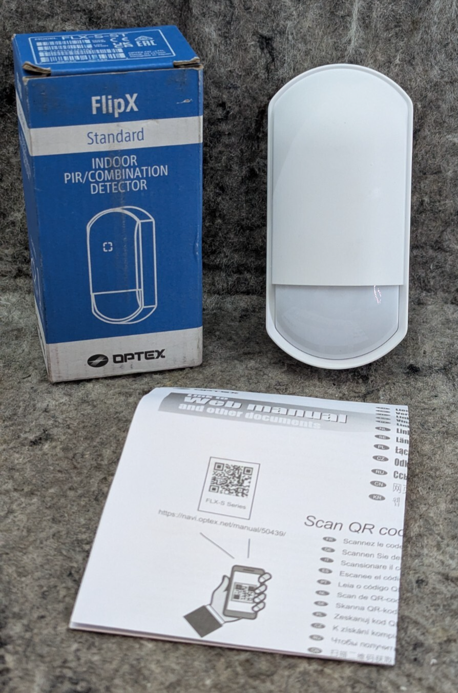 NEW Optex FLX-S-ST FlipX Indoor PIR Combination Detector - $11.99
